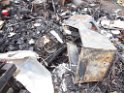 Wohnwagen ausgebrannt Koeln Muelheim Muelheimer Ring Piccoloministr P037